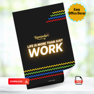 Office Poster: Reminder (Printable)